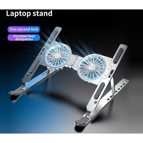 Universel PORTABLE LAPTOP STAND WITH FANS