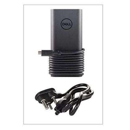 Dell Original 65W USB Type-C Adapter For Laptop, Latitude 7390 2-in-1, Latitude 5290 2-in-1, Latitude 7400, Chromebook 13 (3380), XPS 12 (9250), XPS 13 9350