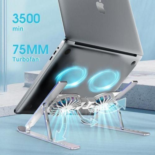 Universel PORTABLE LAPTOP STAND WITH FANS - Image 3