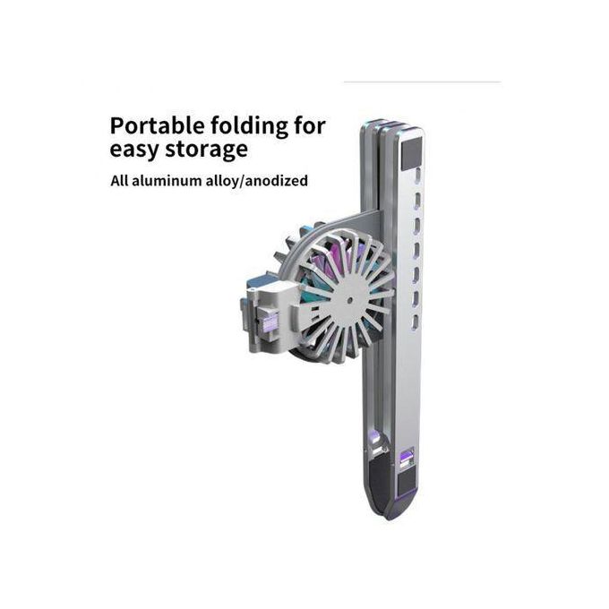 Universel PORTABLE LAPTOP STAND WITH FANS - Image 4